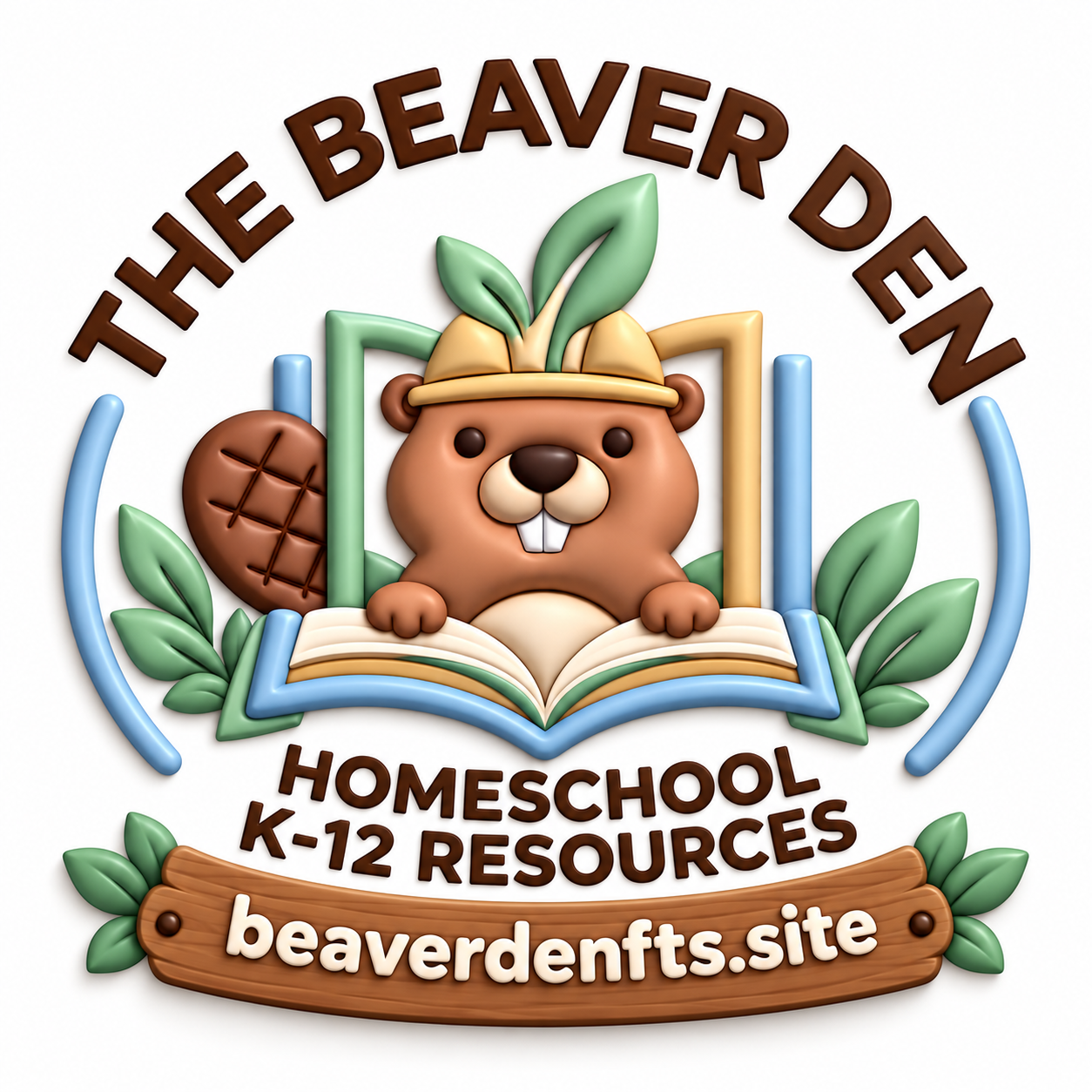 The Beaver Den, homeschool K-12 resources