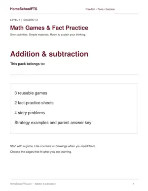 Actual cover of Math Level 1